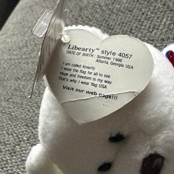 Ty Beanie Baby Libearty - Picture 3 of 5